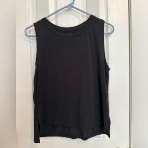 Nike dri fit yoga tank, size small, black, like new